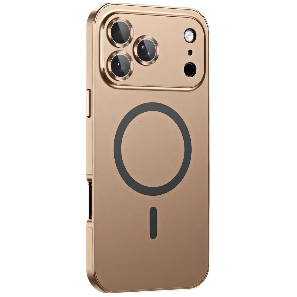 Coque métallique iPhone avec protection de caméra